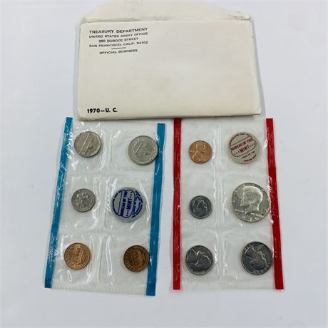 1970 P + D Mint Set