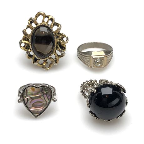 (4) Piece Vintage Ring Lot