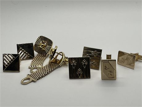 Men’s vintage cuffing lot