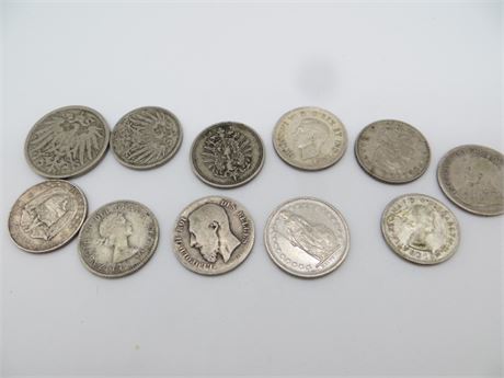 11 Silver Coins