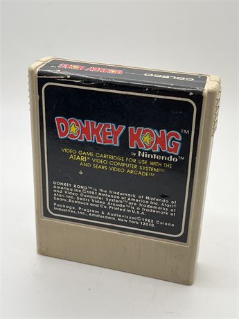 1981 Nintendo arcade game donkey Kong