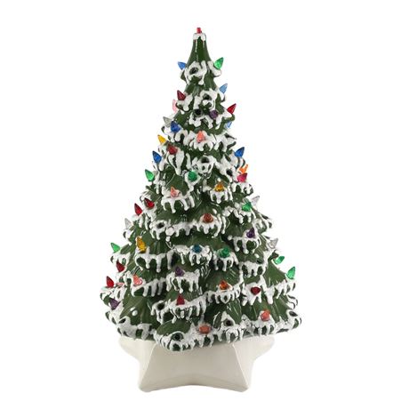 Vintage Ceramic Mold Christmas Tree