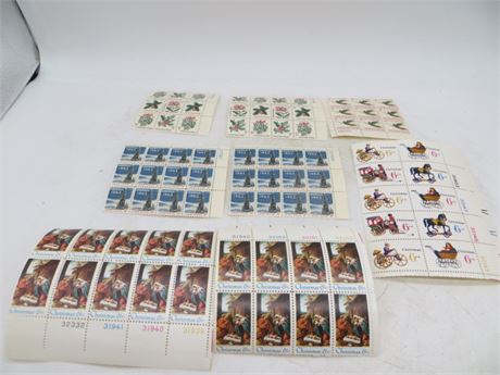 5 Cent & 6 Cent Christmas Stamps