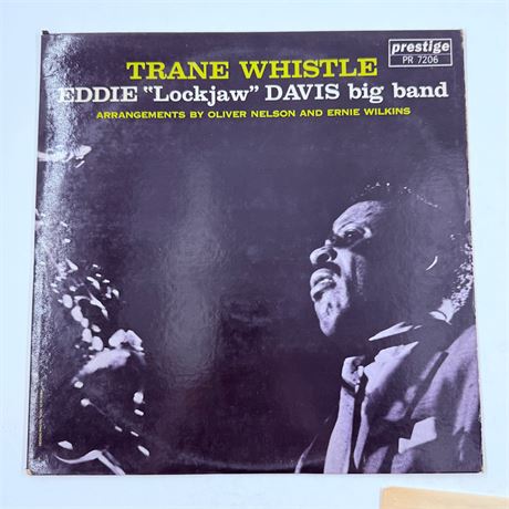 Eddie Lockhaw Davis Trane Whistle Vinyl Record