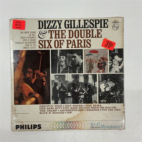 Dizzy Gillespie & the Double Six of Paris Sealed Vinyl Record