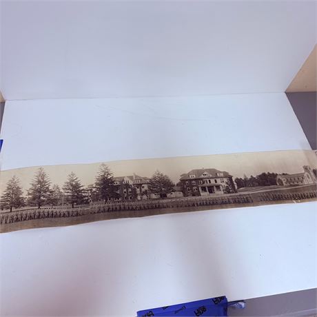 Antique WWI Military Yardlong Photograph