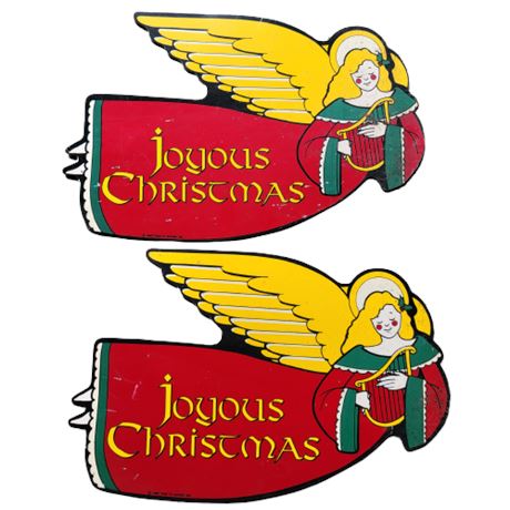 True to Nature 1997 Joyous Christmas Angels