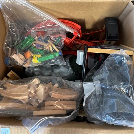 Toy Train Box Lot