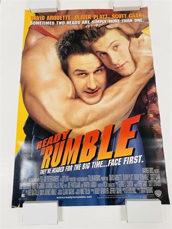Ready to Rumble Original DS 27x40 Movie Poster - Rolled