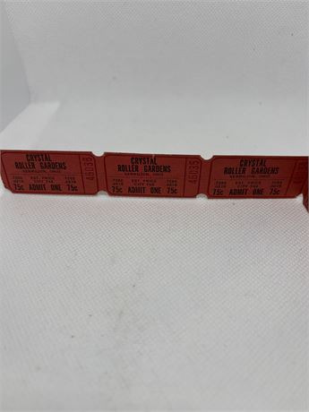 Crystal Beach Roller Garden Tickets