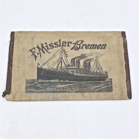1900's F. Missler Brennan ticket wallet