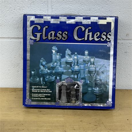 Glass Chess Set