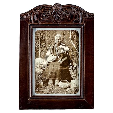 Framed Postcard Print of Toqui-Naachai