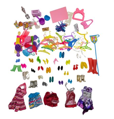 Lot of VTG 80's Barbie Accessories
