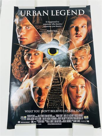 Urban Legend Original 27x40 Movie Poster - Rolled