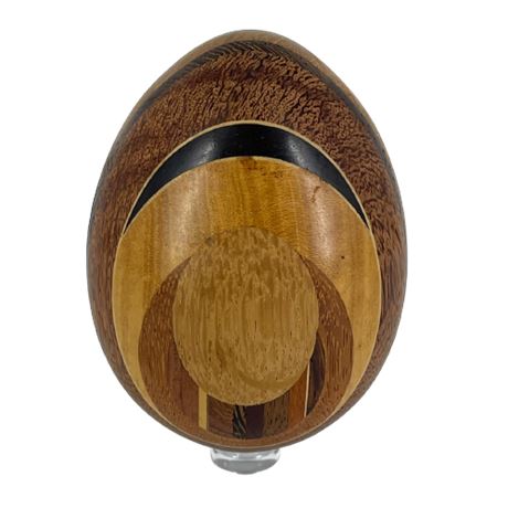 Wooden Turned Craft Egg
