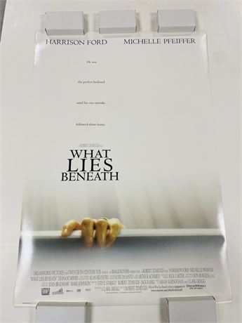 What Lies Beneath Original DS 27x40 Movie Poster - Rolled
