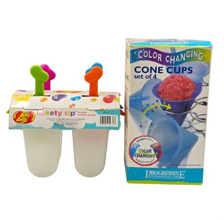 Popsicle molds & Snow Cone/Slushie Cups