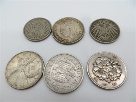 6 Silver Coins