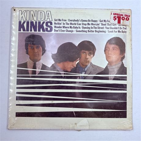 The Kinks ‘Kinda’ Sealed Vinyl Record