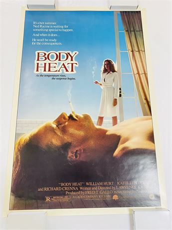 Body Heat Original 27x41 Movie Poster - Rolled