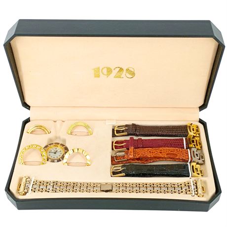 1928 Watch with Interchangeable Faces and Bands