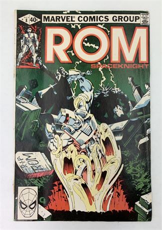 40 cent No 8 ROM Spacenight Marvel Comics Group Comic Book