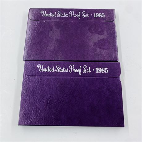 2 - 1985 Proof Sets