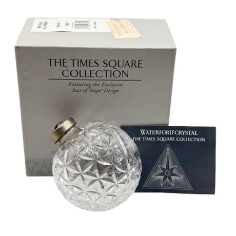 Waterford Crystal Ornament