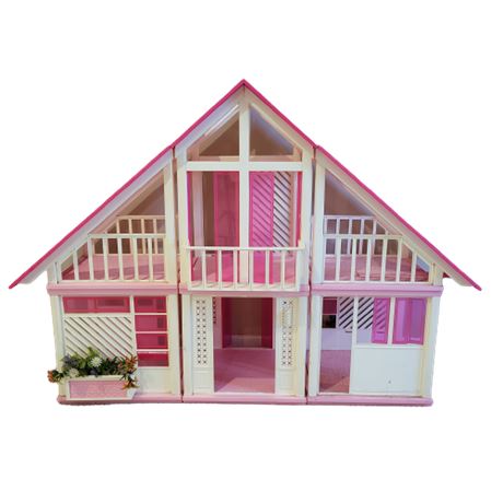 Mattel 1978 Barbie Dream House Pink and White