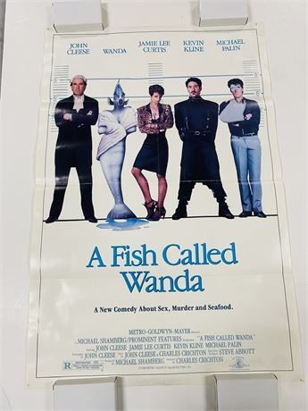 A Fish Called Wanda Original 27x41 Movie Poster - Rolled