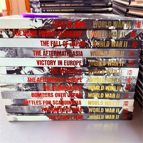 12 Time Life in WWII Books