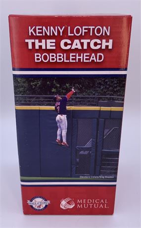 NOS Cleveland Indians Kenny Lofton THE CATCH Bobblehead Baseball Souvenir