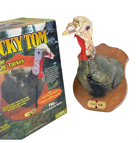 "Lucky Tom" The Talking & Singing Animatronic Turkey