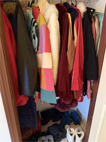 Coats & Boots Faux Furs, Quilted & Leather Coats