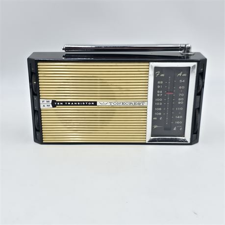 VTG Tonecrest Transistor Radio