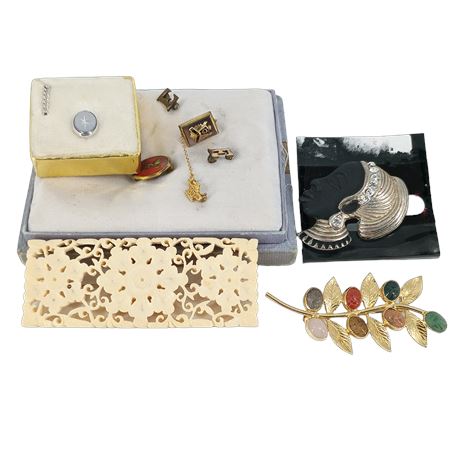 Assorted Pin and Brooch Lot