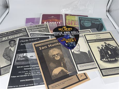 RRHF Concert Series Pamphlets