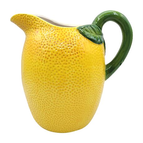 Arlington Designs Ceramic Lemon Pitcher