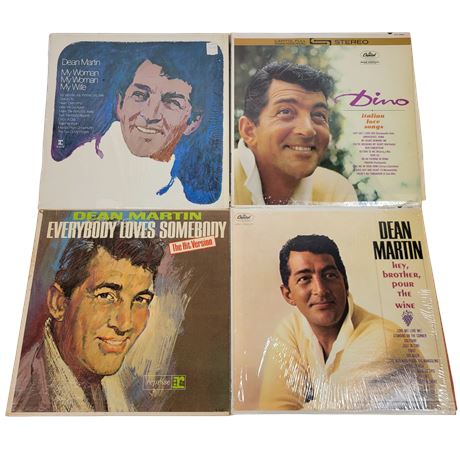 Dean Martin Vinyl Record Lot