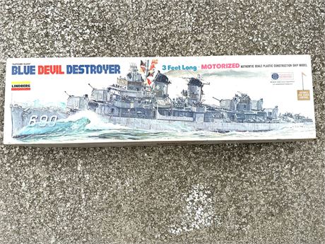 Blue Devil Destroyer Model Kit