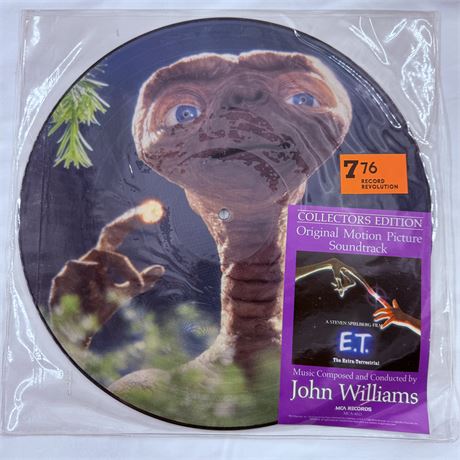 E.T The Extraterrestrial Picture Disc Vinyl Record
