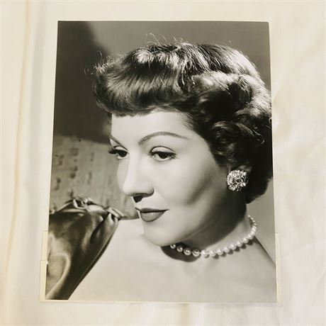 Claudette Colbert Original Press Photo
