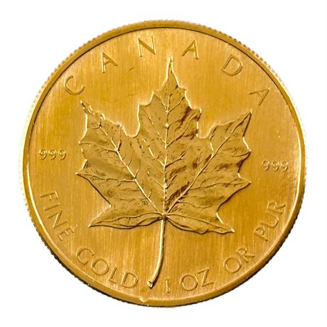 1979 Canadian Gold Maple Leaf $50 Coin