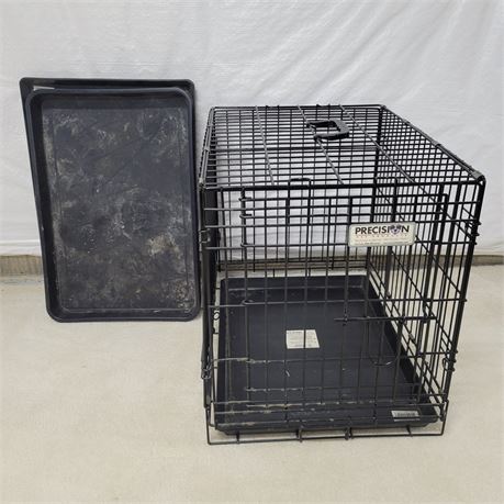 Precision Pet Products Black Dog Cage