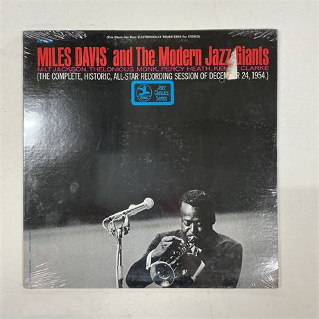 Miles Davis Jazz Classics Sealed Vinyl Record
