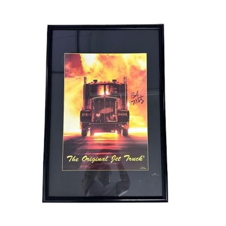The "Original Jet Truck" with Bob Motz Autograph