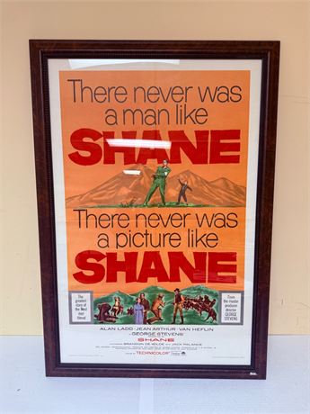 Shane Original Framed Movie Poster