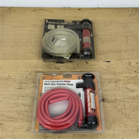 Two (2) Multi-Use Transfer Pumps
