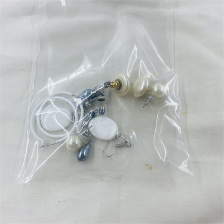 Costume Earring Lot - All Matching Pairs in Excellent Condition